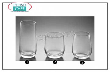 Vasos para el agua y el vino