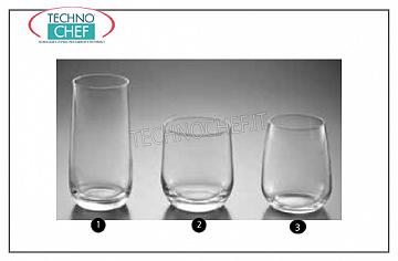 Vasos para el agua y el vino VIDRIO REFRIGERADOR, Bormioli Rocco, Colección Reserva Cristalina