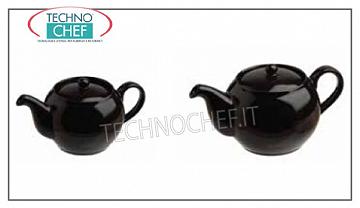 Creamers, teteras NEGRO TETERA TOGNANA, COLECCIÓN ESFERA