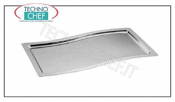 Bandejas para servir de acero inoxidable BANDEJA FLUJO GASTRO-NORM ACERO INOXIDABLE 1/1 CM. 53X32.5