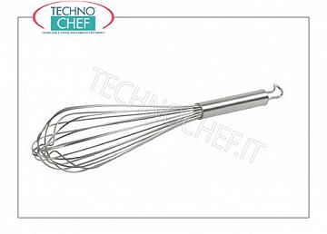 látigos de acero batidor profesional de acero inoxidable de 8 hilos, CLIA, 25 cm