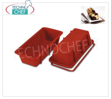 Molde de silicona '' Plume-Cake '', dim.mm.300x100, h 70
