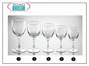 Gafas para la mesa - serie completa coordinada CALICE SHERRY, ARCOROC, Colección Elegance