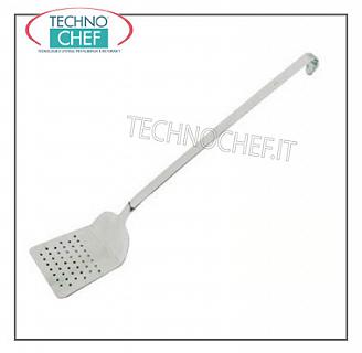 paleta SCOOP FORATA de acero rectangular, PADERNO, CM.12