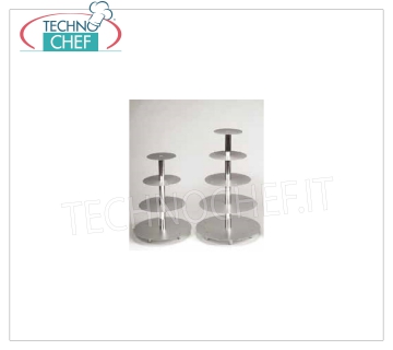 Soportes de la torta ELEVADOR DE TORTA DE ALUMINIO, Diámetro Cm.40-32-26-20