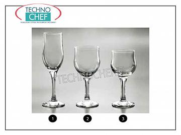 Gafas para la mesa - serie completa coordinada VINO VIDRIO, PASABAHCE, Colección Tulipe