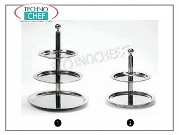 Alzate Bar / Buffet LIFT vuelta al acero inoxidable, PINTINOX, H.55 cm.