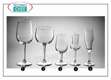 Gafas para la mesa - serie completa coordinada VIDRIO DE CATA, BORMIOLI ROCCO, Nueva Colección Riserva Cata Cristalllino Certificado peso 10 cl