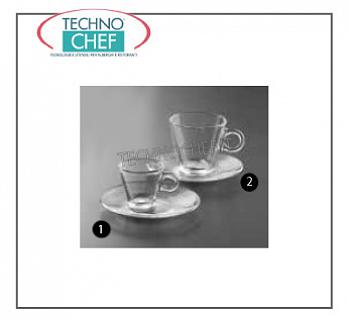 Las tazas de café capuchino - Cristal BAR FÁCIL TAZA DE CAFÉ', Bormioli Rocco, Copas de colección
