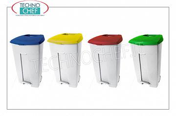 Contenedores de basura para recolección separada