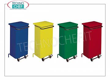 Contenedores de basura para recolección separada