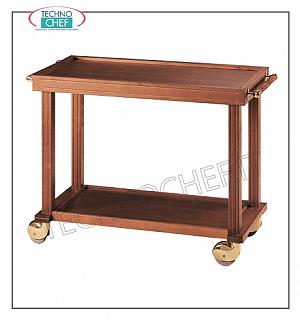 Carritos de servicio de madera