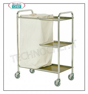 Carrito para ropa de cama de habitación de hotel,