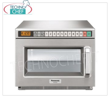 PANASONIC - Horno microondas profesional, mod. NE2153-2, Cámara para Bandejas GN 1/2, Potencia 2100 W, CONTROLES DIGITALES PANASONIC Horno microondas profesional, CONTROLES DIGITALES con 30 programas, cámara de 330x310x175h mm, apto para recipientes GN 1/2, potencia W 2100, 2 magnetrones de 1050 W, V.230/1, Kw.3.16, peso 30 Kg, dim. mm.422x508x337h