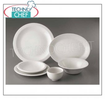 CHURCHiLL - Porcelana para restaurante PLACA PLANA, Colección Nova Bianco, cm. 28, marca CHURCHiLL - Disponible para comprar en paquetes de 12