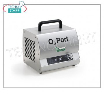 Generador de Ozono Portátil para Ambientes hasta un máximo de 180 m2, NUEVO - PRECIO DE GANGA Generador de ozono portátil para ambientes hasta 180 m/cu., fabricado en acero inoxidable y aluminio V. 230/1, kw 0,20 dimensiones mm 244x210x252h