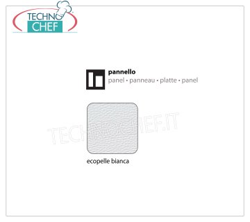 Panel de cuero ecológico blanco