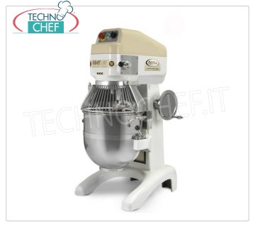 FAMA - Amasadora planetaria con cuba de acero inoxidable de 30 lt, BAKERLINE, dim.mm.670x520x1080h