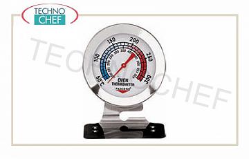 pin termómetros Termómetro para horno, de acero inoxidable, la gama de + 38 ° a + 316 ° C, 10 ° C división, marque diámetro 7 cm