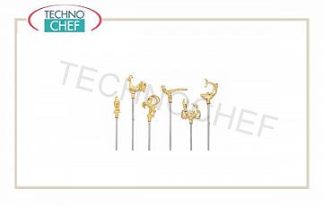 Pinchos en acero inoxidable