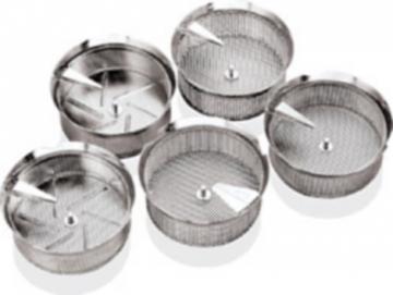 rejilla de acero inoxidable con orificios de 2 mm de bacalao molino. PD42574-38