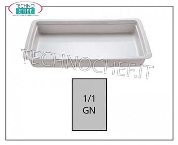 Bandejas de porcelana Gastronorm Gn 1/1 Tin Cm 2