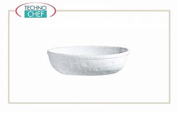 Los platos de porcelana Pirofila por una porcelana cordonata horno cuadrado, dimensiones 25x25 cm, 6 cm de alto