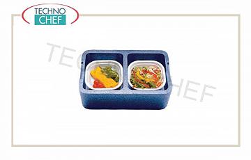 Contenedor isotérmico PASTA SIMPLE, 2 compartimentos sin vajilla
