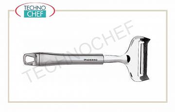 Serie 48278 con el mango de acero máquina de cortar queso de pasta blanda, 18/10, 21 cm de largo, mango de acero