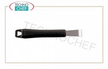 Technochef - Rigalimoni con mango de polipropileno, bacalao. 48280-90 Rigalimoni, acero inoxidable 18/10, mango de polipropileno, 17 cm de largo