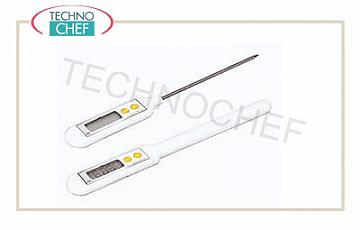 pin termómetros sonda del termómetro con pantalla, intervalo de -50 ° a + 300 ° C, la división de 1 ° C, de 22,5 cm de largo