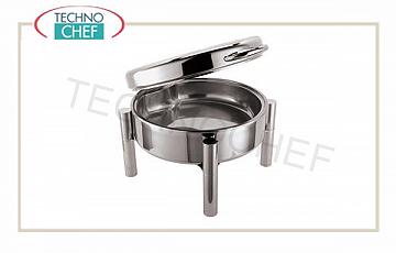 Calentadores / plato de frotamiento Chafing Tondo Cm Elettr.EU 24