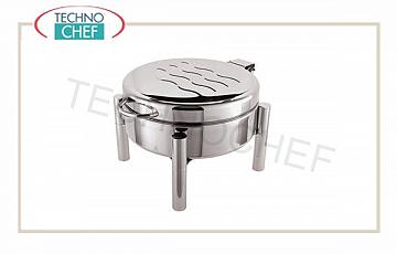 Plato de frotamiento / frotamiento Chafing Tondo Cm Elettr.USA 24