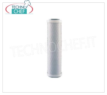 Technochef - CARTUCHO DE CARBONO ACTIVADO 9'', para FILTRO DE AGUA, Mod.PF02