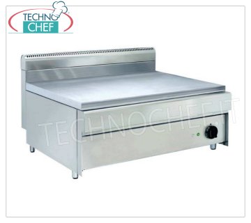 Technochef - Cocina Profesional Eléctrica de Sobremesa, modelo PIADATOP800EC COCEDOR DE PESCADO ELÉCTRICO PROFESIONAL DE SOBREMESA, con placa mm.800x590, Kw.3,75, Peso 71 Kg, dim.mm.800x700x500h