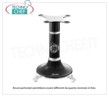 BERKEL - Soporte negro para rebanadora de volante B3 / TRIBUTE / B114 Pedestal de soporte en hierro fundido pintado de negro para la Cortadora de Volante Mod. B3 / TRIBUTE / B114, Peso 45 Kg, dim.mm.580x580x780h