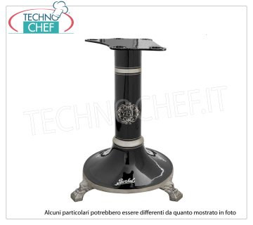 BERKEL - Pedestal B2 Negro para Cortadora Volante mod. B2 Pie de soporte de hierro fundido pintado de negro para cortadora de volante B2, peso 65 kg, dim.mm.400x500x800h