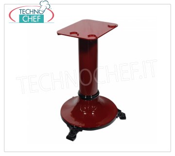 TECHNOCHEF - Pedestal, Mod.PD250 / 300 Pedestal para volante motor / cortadoras manuales Mod. 250/300 - Peso Kg.56 - Diámetro mm. 650x800h