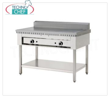 Technochef - COCINA ELÉCTRICA en TRESPOLO, capacidad de 4 a 8 tortillas Olla de despegue eléctrica, versión en patas con estante inferior, con placa de acero 600x600 para 4 vueltas, V 380/3 + N, kw 3.5, dim. externo 650x730x960h mm