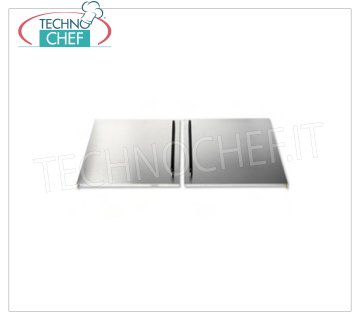 TECHNOCHEF - Kit de puertas delanteras para compartimento abierto, Mod. 14080325 Kit de puerta delantera para parrilla de piedra de lava Mod.I-80MOB / P