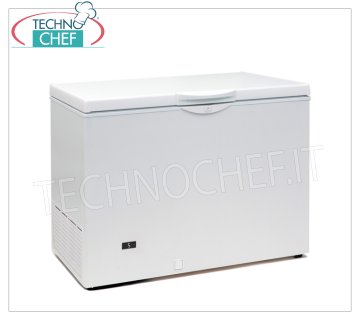 Technochef - FRIGORÍFICO DE CABINA HORIZONTAL para BOTELLAS, 349 l, Estático, Temp.+3°/+10°C, Clase B Frigorífico de cabina horizontal para botellas/bebidas, capacidad 349 litros, temperatura +3°/+10°C, refrigeración estática, Gas Ecológico R600a, Clase B, V.230/1, Kw.0,25, Peso 48 Kg, dim. mm.1320x690x860h