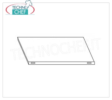 TECHNOCHEF - Estante liso de acero inoxidable 304 para balda, 110x30 cm, Mod.6911030
