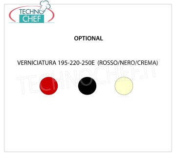 TECHNOCHEF - Suplemento de color para cortadoras: rojo, negro, crema