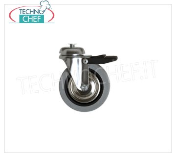 Technochef - KIT 2 ruedas con freno, mod. F
