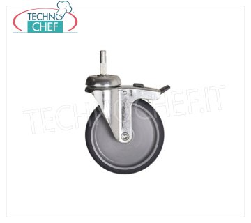 Technochef - KIT 2 ruedas con freno, mod. F