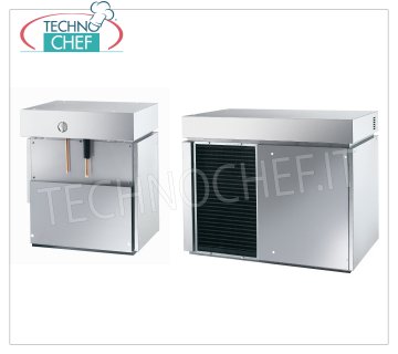 Productores/Máquinas de hielo en escamas con depósito 
