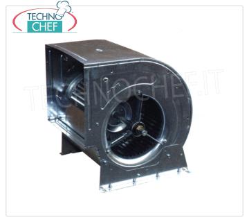 Ventiladores centrífugos de transmisión con correas y poleas para contenedores de succión Ventilador centrífugo con palas de doble entrada hacia adelante sin motor, para instalación con correas y poleas en caja de succión, dim.mm.385x298x400h