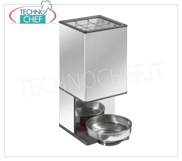 TECHNOCHEF - Rompehielos Profesional, Productividad 120 Kg/h, Mod.SGH Rompehielos fabricado en acero inoxidable y plástico, producción 120 kg/hora, ideal para producir trozos de hielo, V.230/1, Kw.0,3, Peso 12,50 Kg, dim.mm.400x180x350h