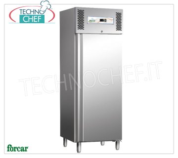 Forcar - Armario Frigorífico 1 Puerta, 429 Lts, Estático, Temperatura -2°/+8°C, Clase C, mod.G-SNACK400TN