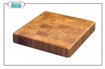 Bloques de carnicero - Tablas de cortar de madera de acacia de 7 cm de grosor Tabla de cortar de madera